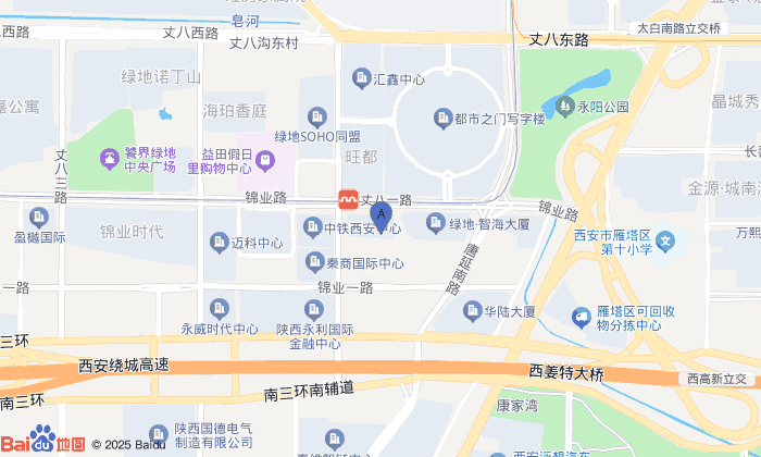 西安领铄智能科技有限公司位置地图